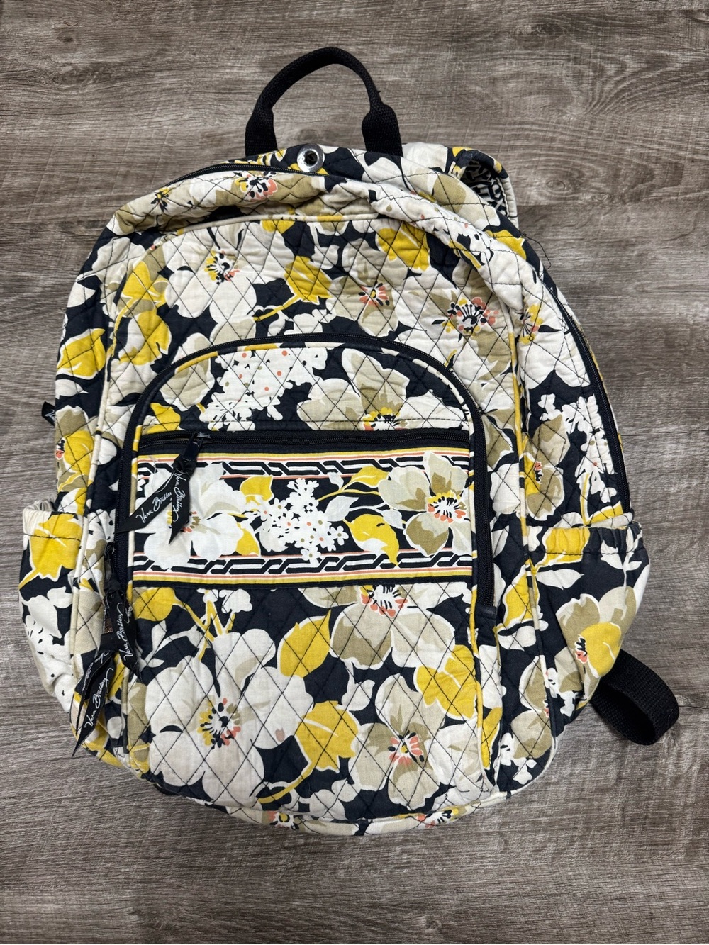 Vera Bradley Retired Dogwood Pattern Backpack